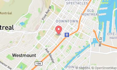map, The Grey Nuns Residence by Concordia University