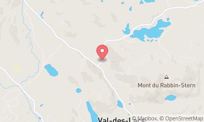 map, Centre d’activités nature Kanatha-Aki Traîneau à Chiens Équitation Tyrolienne Pêche Survie en forêt Trappeur Tipi Refuge Visite Bisons...