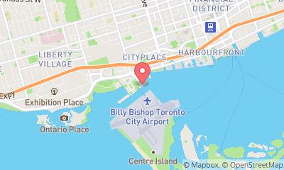 map, Billy Bishop Airport Taxi