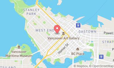 map, La Grande Résidence at Sutton Place Hotel Vancouver