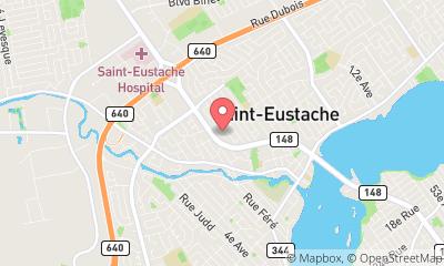 map, Salle De Quilles Place St-Eustache