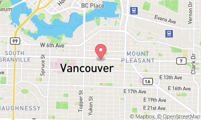 map, Westside Training: Vancouver Gym