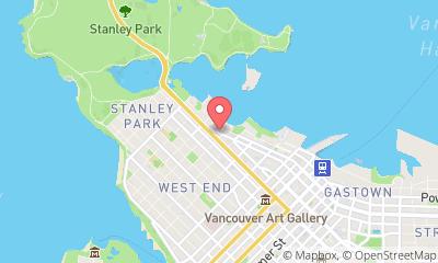 map, eBody Vancouver - Coal Harbour