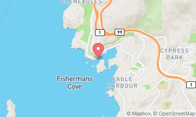 map, West Vancouver Marina