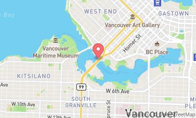 map, False Creek Yacht Club