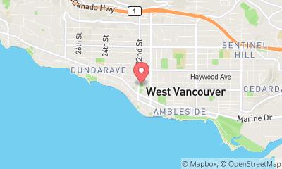 map, Ice Arena | West Vancouver