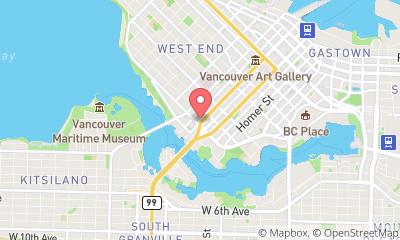 map, Executive Hotel Vintage Park Vancouver