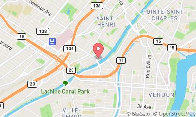 map, Crow Training Center Montreal