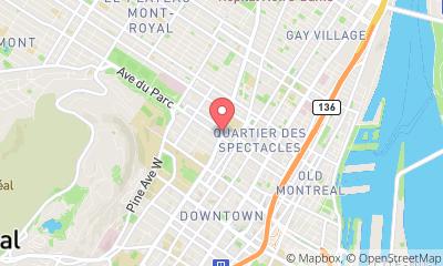 map, Carlson Gracie Team Montreal