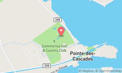 map, Club de golf Summerlea Golf & Country Club