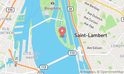 map, Éco Tours Montréal (Plage Parc Jean-Drapeau)