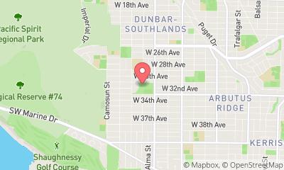 map, Dunbar Lawn Bowling Club