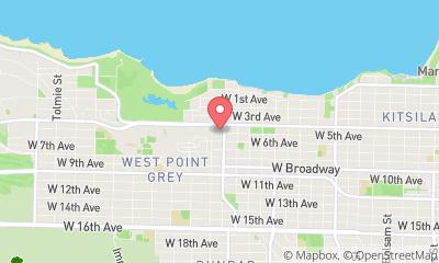 map, Arbutus Music Academy Co-Op