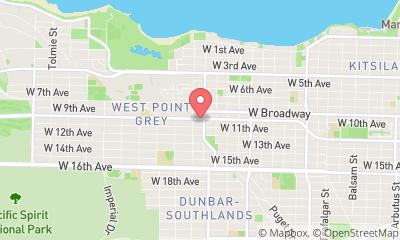 map, 4Cats Arts Studio (Kitsilano)