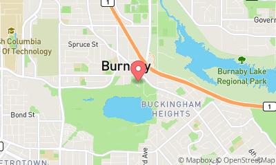 map, Shadbolt Centre For The Arts