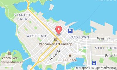 map, O'Neills Sportswear Canada