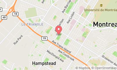 map, Piscine du centre sportif de Côte-des-Neiges