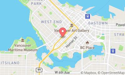 map, Holiday Inn & Suites Vancouver Downtown