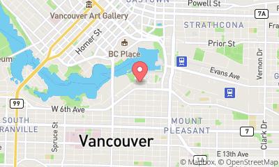 map, Arts Club Theatre Company