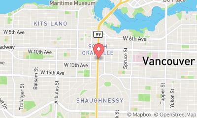 map, Stanley Industrial Alliance Stage, Arts Club Theatre Company