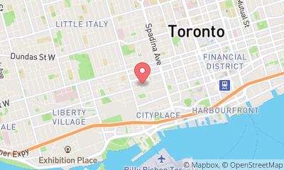 map, Hammam Spa by Céla King West