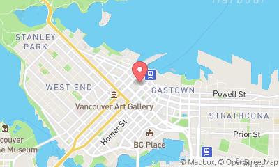 map, Breathe Spa Vancouver