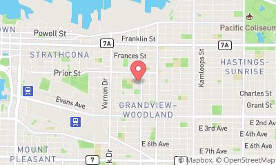 map, Britannia Fitness Centre