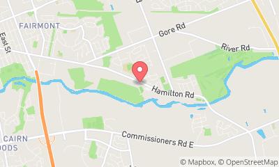 map, East Park London