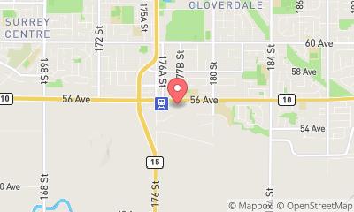 map, Surrey United Soccer Club