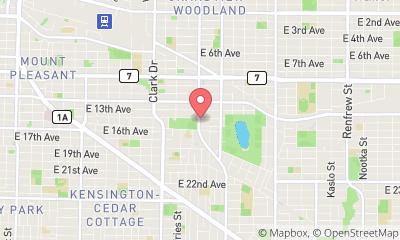 map, Lights Up Musical Theatre Schools