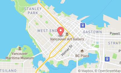 map, Scotiabank Theatre Vancouver