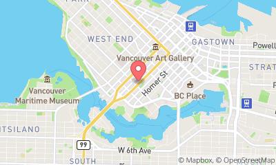 map, Vancity Theatre – VIFF Centre