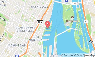 map, Écorécréo (Pédalos) - Vieux-Port de Montréal