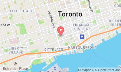 map, SMR Toronto - SoHo Residence Hotel