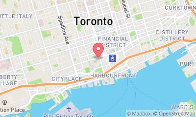 map, InterContinental Toronto Centre, an IHG Hotel