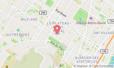 map, Quincaillerie Azores Inc.