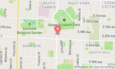 map, Vancouver Martial Arts