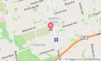 map, Meridian Arts Centre