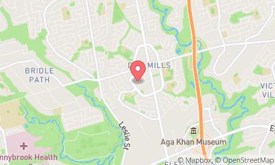 map, Cineplex VIP Cinemas Don Mills