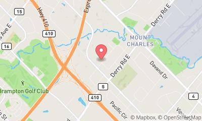 map, Switzer-Carty Transportation Inc. - Brampton Branch