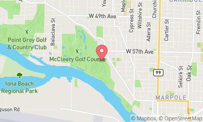 map, Marine Drive Golf Club