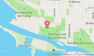 map, Musqueam Golf & Learning Academy