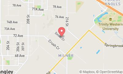 map, Milner Valley Cheese Ltd.