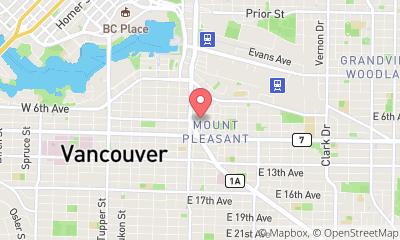 map, Main Street Brewing Co.