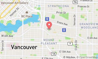 map, Red Truck Beer Company