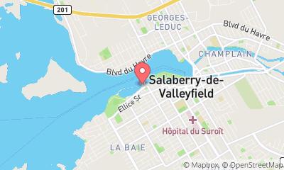 map, Valleyfield Marina