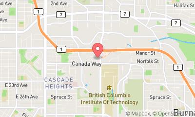 map, Gateway Casinos Head Office