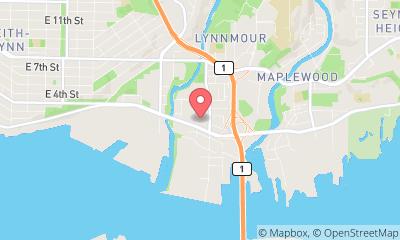 map, U-Haul Moving & Storage of N Vancouver