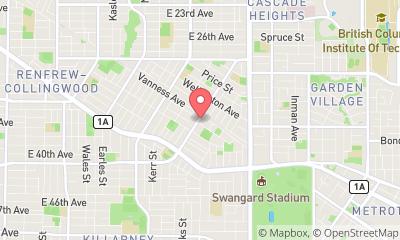 map, Collingwood Community Policing Centre