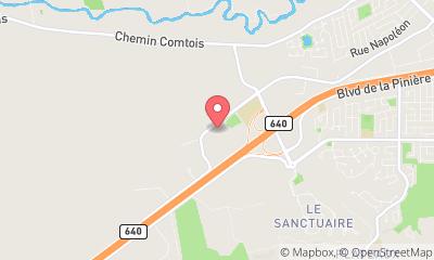 map, Centre de soccer multifonctionnel